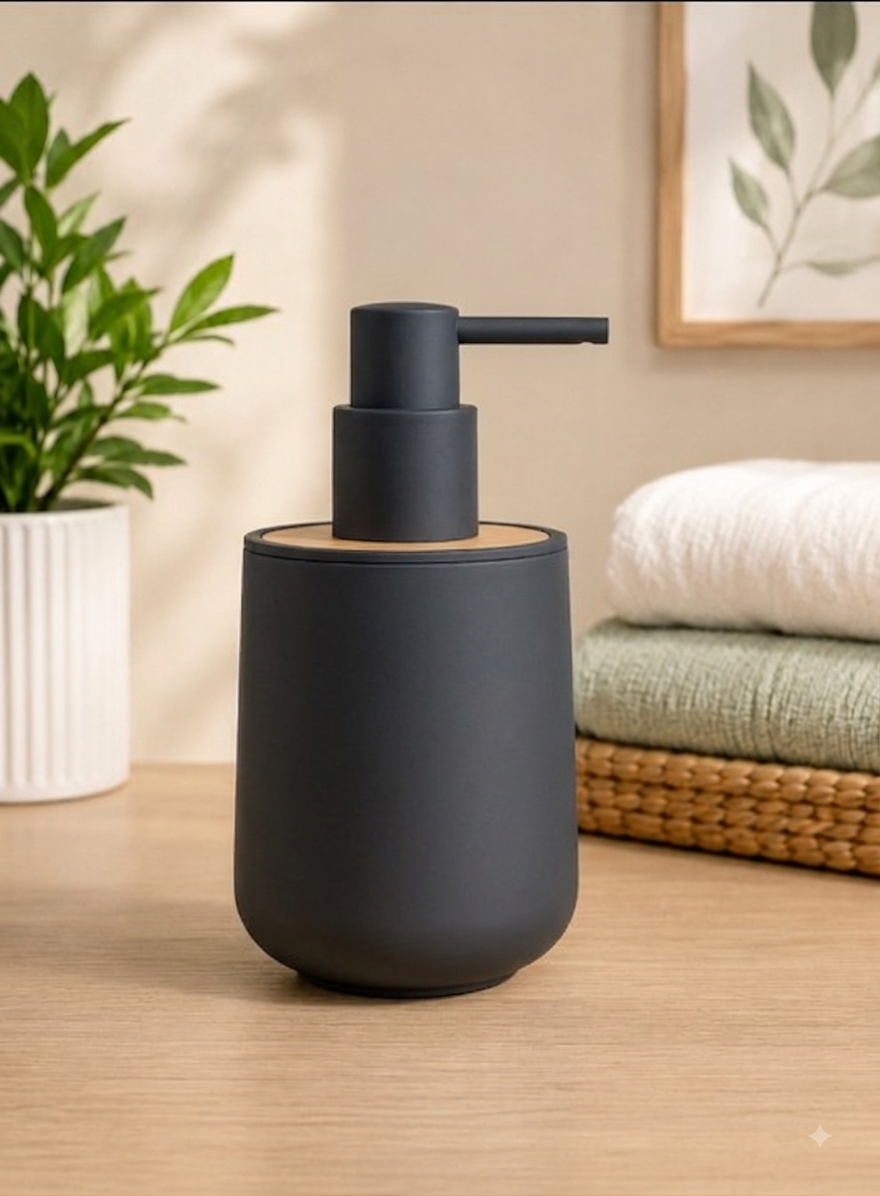 Soap & Lotion Dispenser Matte Black