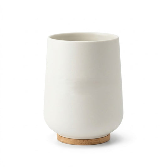 Multipurpose Bathroom Cup Off White
