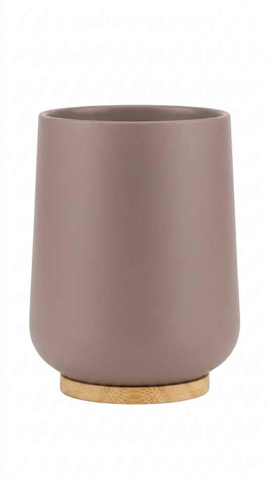 Multipurpose Bathroom Cup Brown