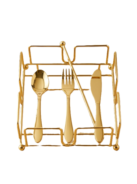 Napkin holder Metal Gold