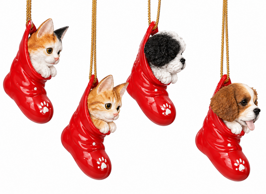 Animals Polyresin 4 asst
