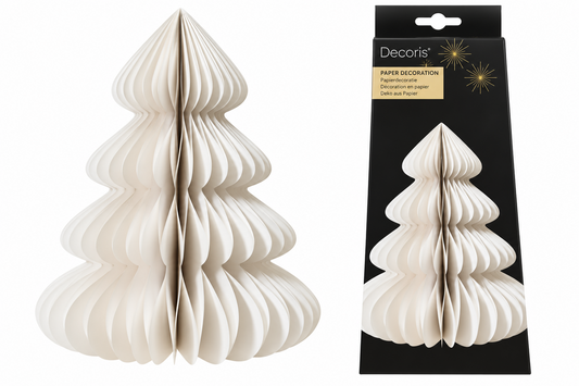 Tree Paper Wht 40cm