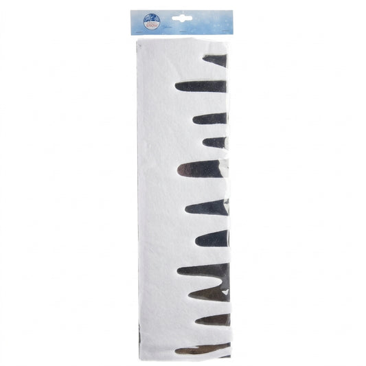Xmas Border Snow Icicle