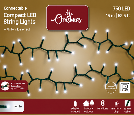 Compact String Lights 750W
