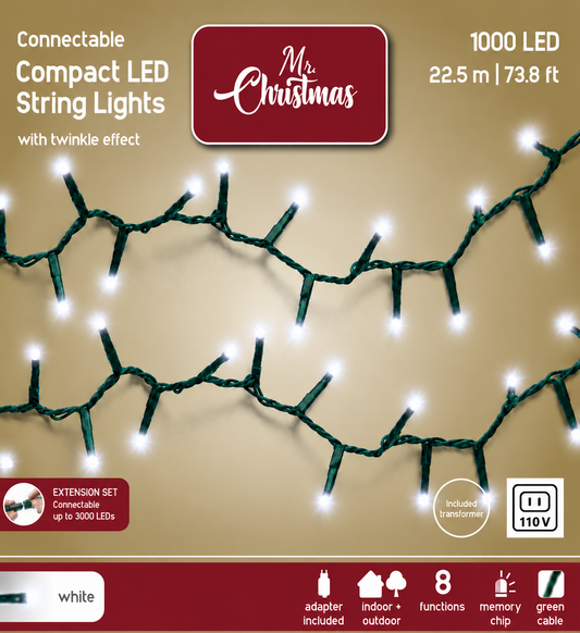 Compact String Lights 1000W GW
