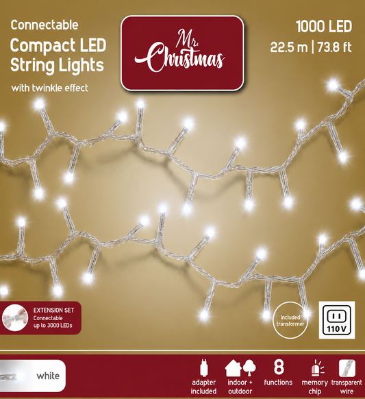 Compact String Lights 1000W TW