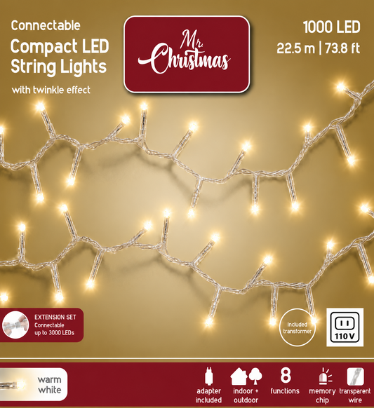 Compact String Light 1000WW TW