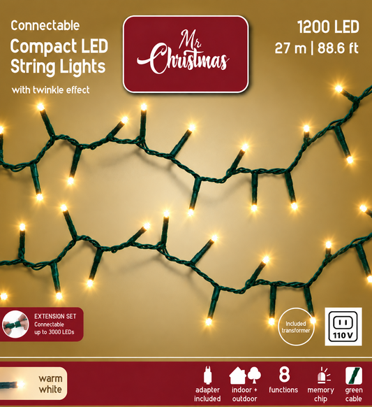 Compact String Lights 1200WW