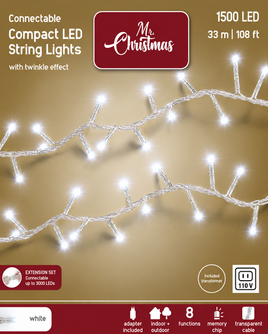 Compact String Lights 1500W TW
