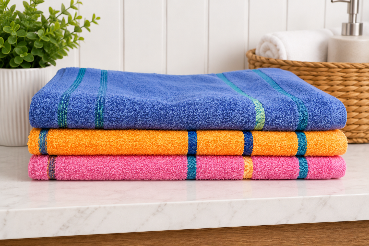 Bath Towel 58in Ast