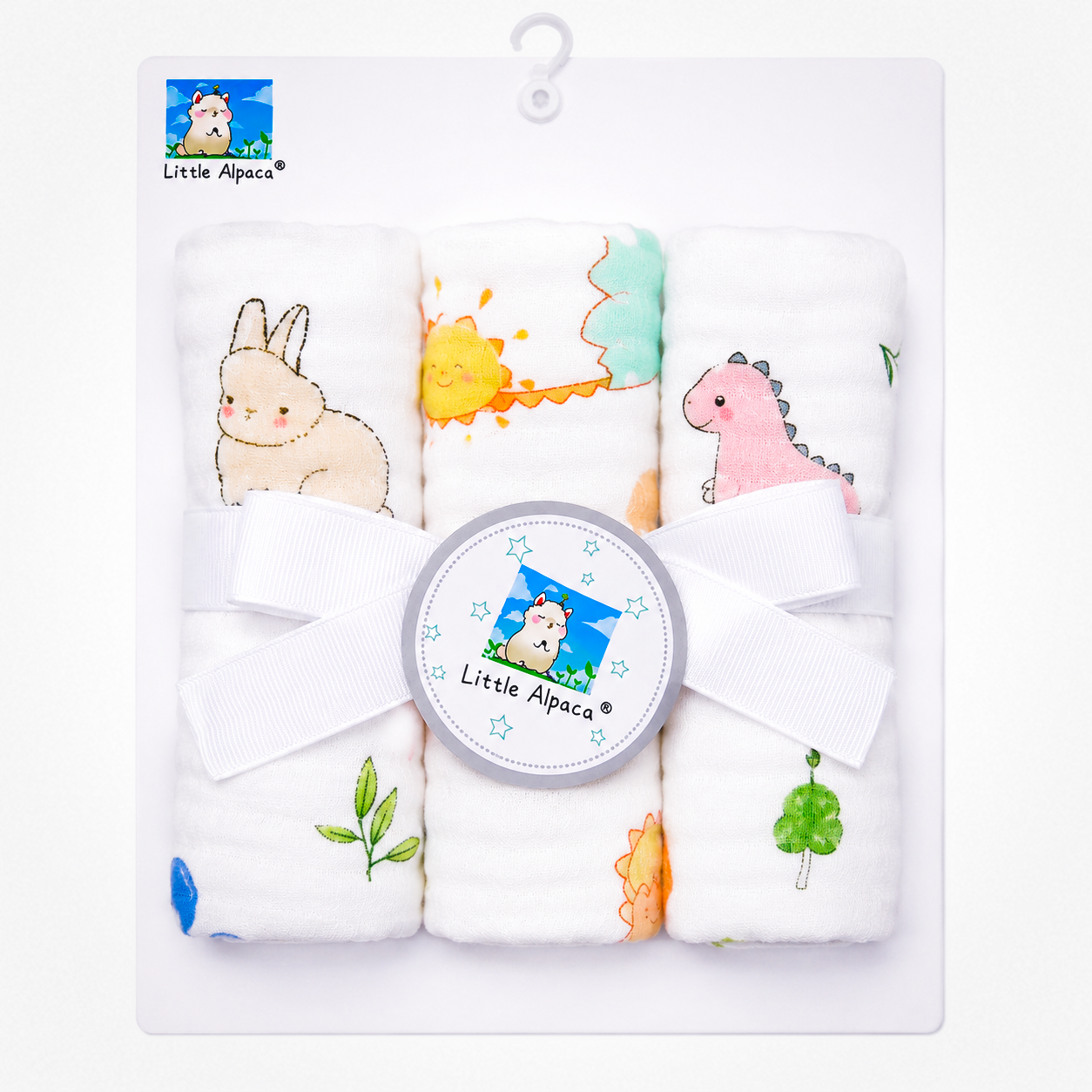 Baby Washcloth Teether Gift Set Asst.
