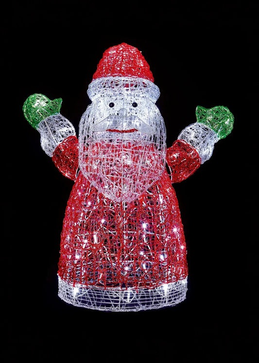 Prem Sft Acrylic Santa 2ft