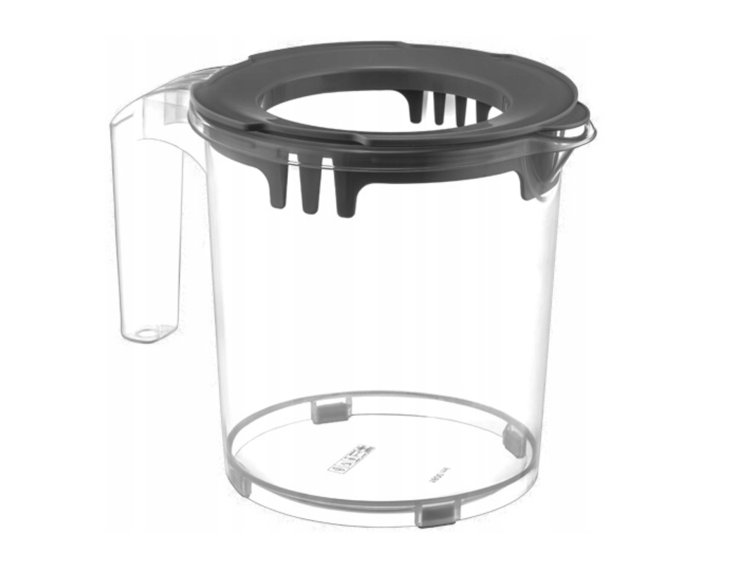 Mixing Bowl w/Splash Guard Lid 1600ml