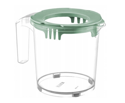 Mixing Bowl w/Splash Guard Lid 1600ml