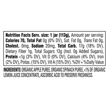 HB S2 Jar Apples Spinach 4oz