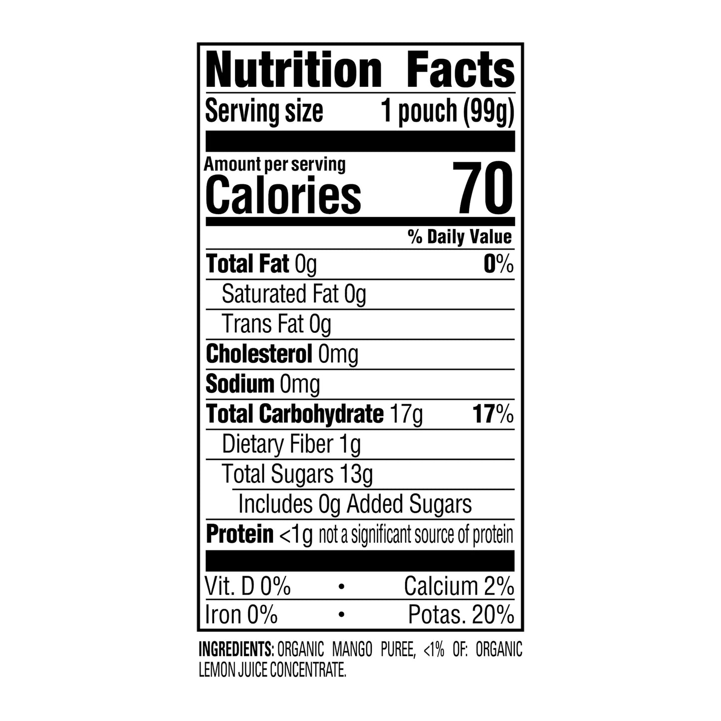 OHB CC Mango Pouch 3.5oz