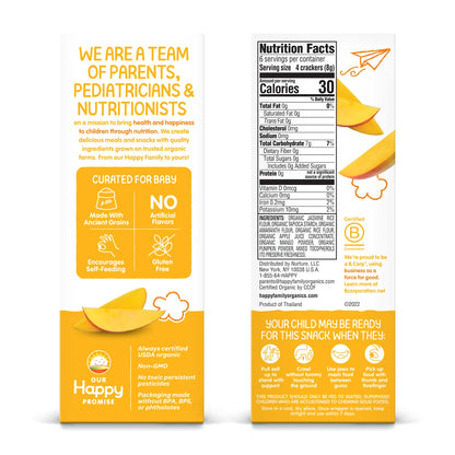 OHB Mango Pumpkin Teether 12pk