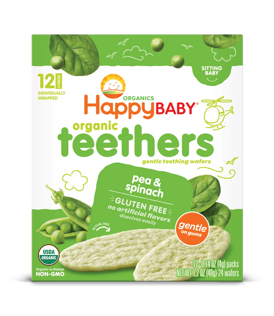 OHB Pea Spinach Teether