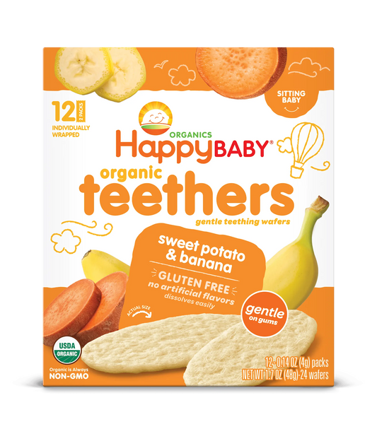 OHB Teethers SwtPot Banana 12pk