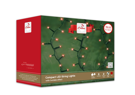 Comp String 750 Light Red 110v