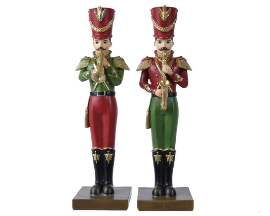 Polyresin Soldier Asst 8in