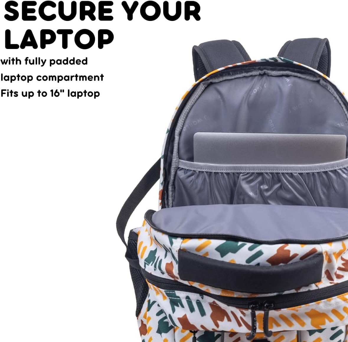 Atom Laptop Backpack Vivid Tweed