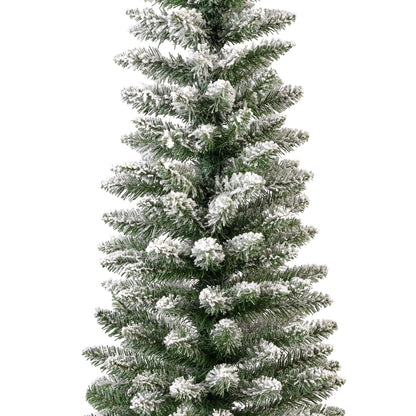 Snowy Pencil  Pine Grn/Wht 5ft