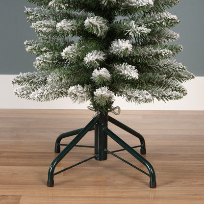 Snowy Pencil  Pine Grn/Wht 5ft