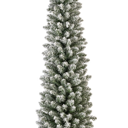 Snowy Pencil Pine Tree 8ft