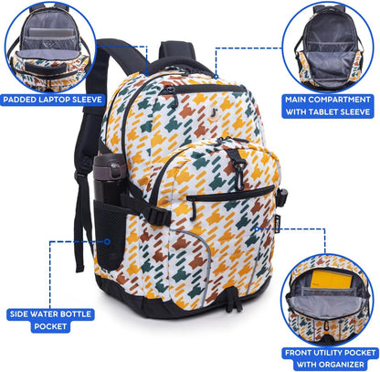 Atom Laptop Backpack Vivid Tweed