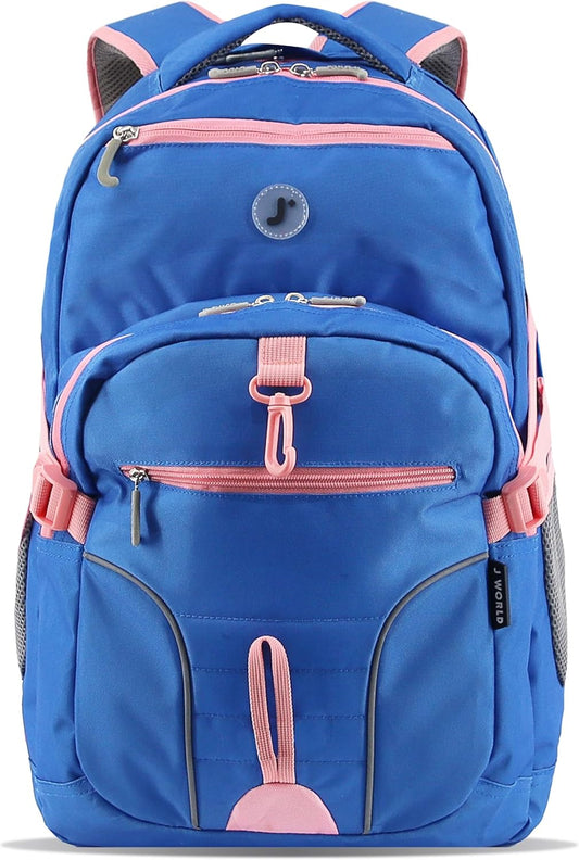 Atom Laptop Backpack Navy/Pink