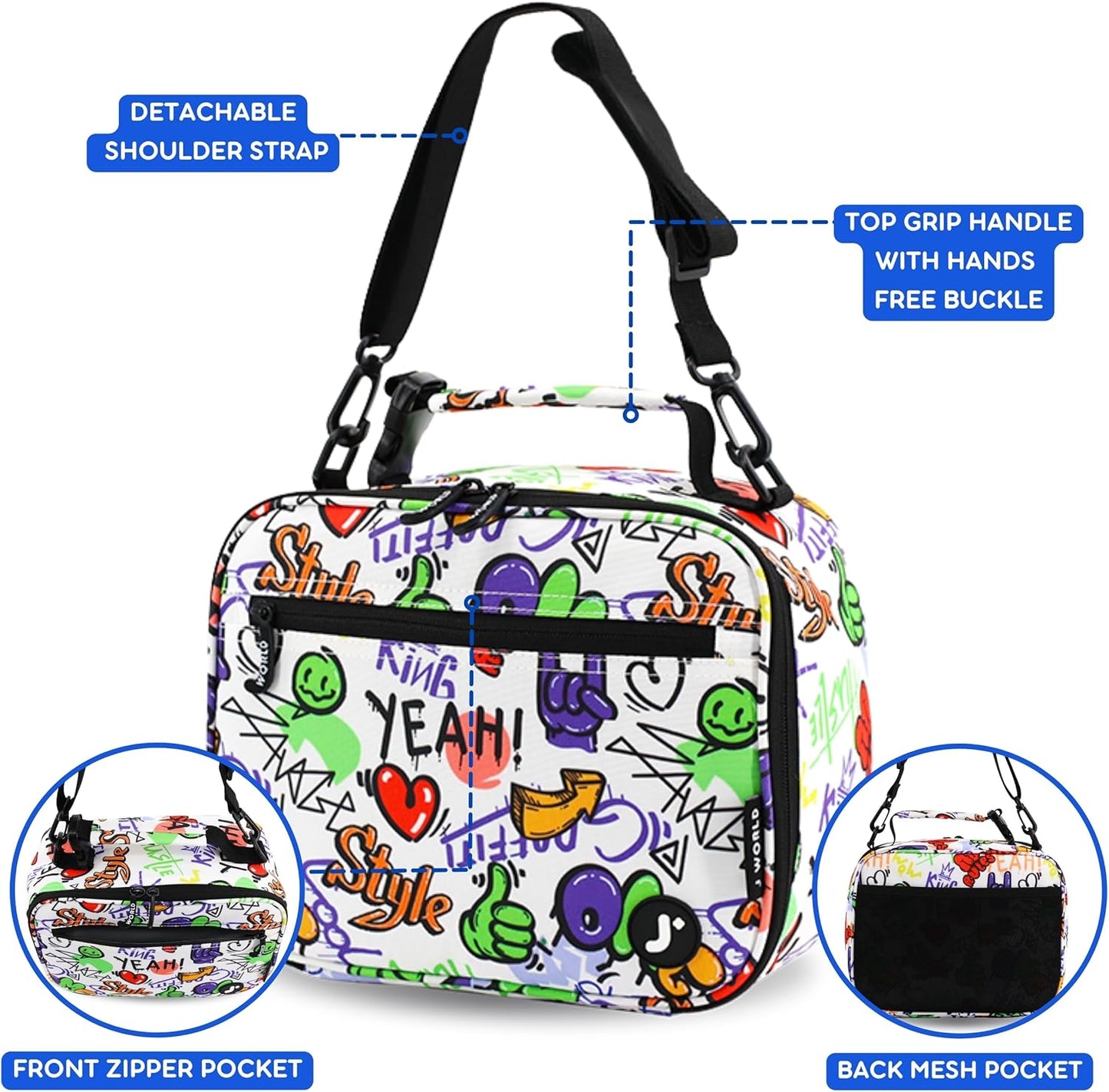Cody Lunch Bag Street Art