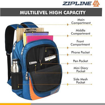 Zip Ryzen1 Backpack 19in Ast