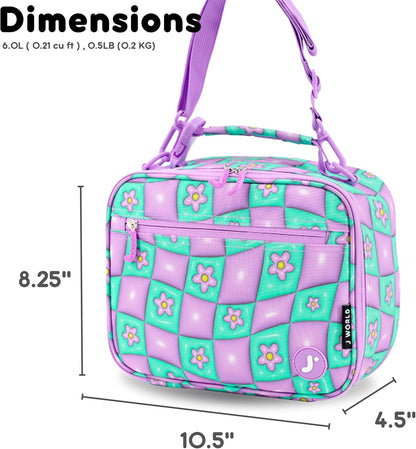 Cody Lunch Bag Puffy Flowers