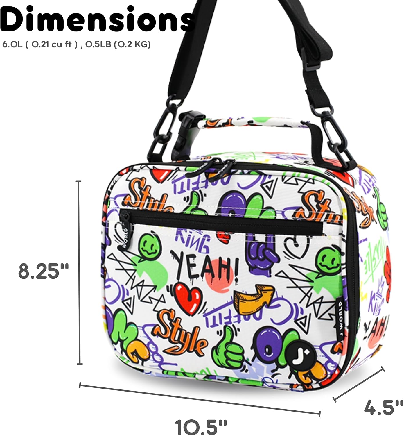 Cody Lunch Bag Street Art