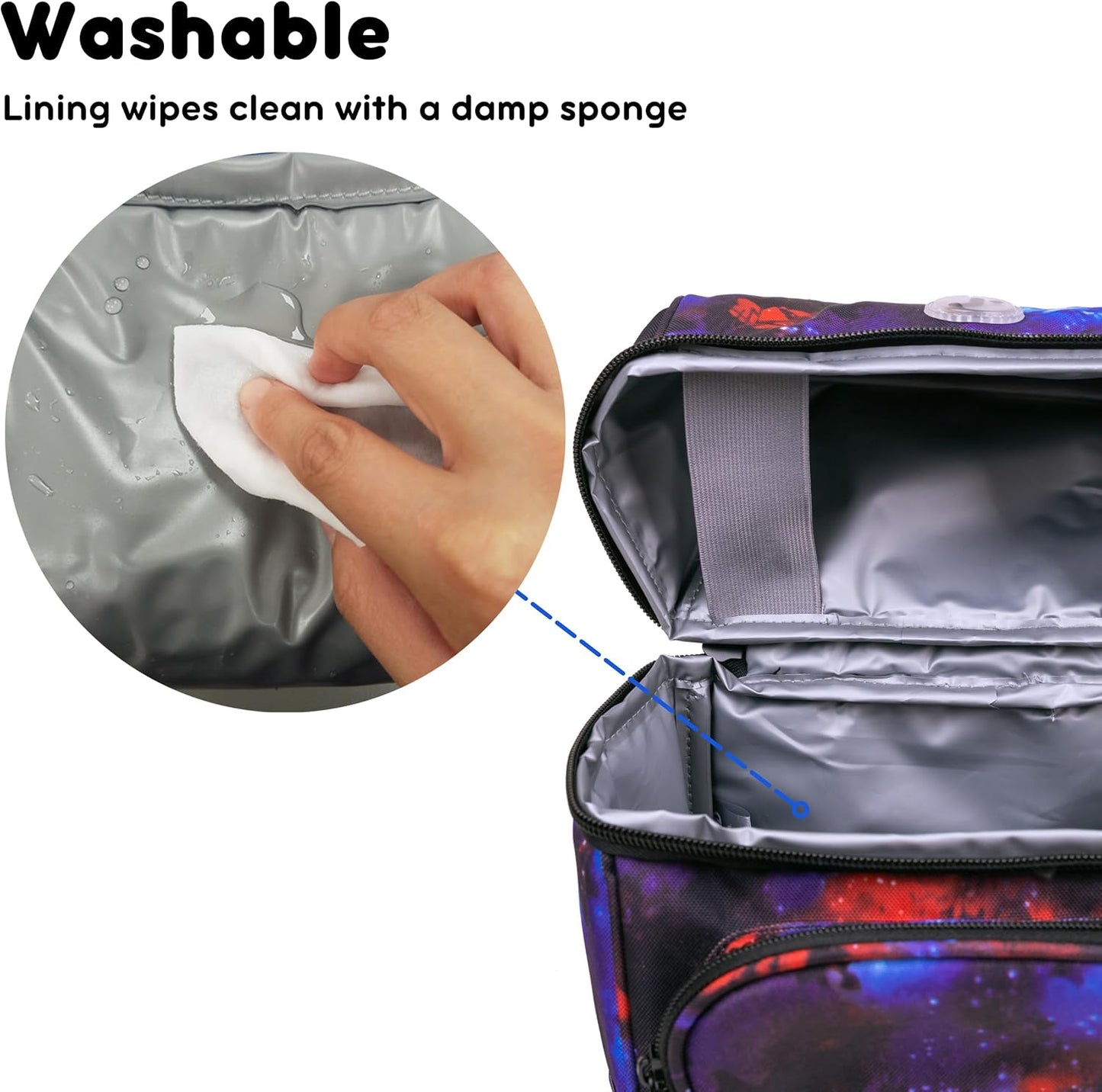 Corey Lunch Bag Galaxy