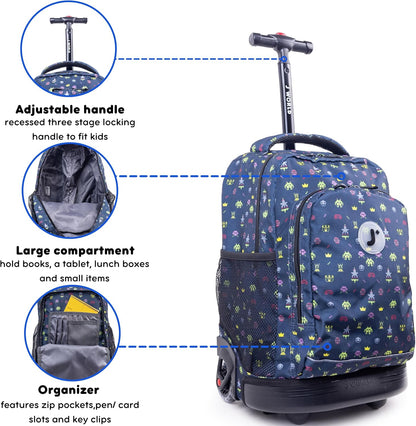 Sunny Trolley Backpack Game 17in