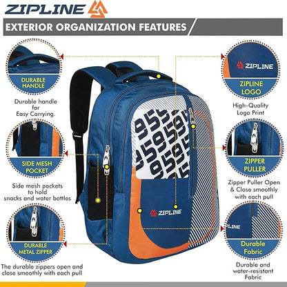 Zip Ryzen1 Backpack 19in Ast