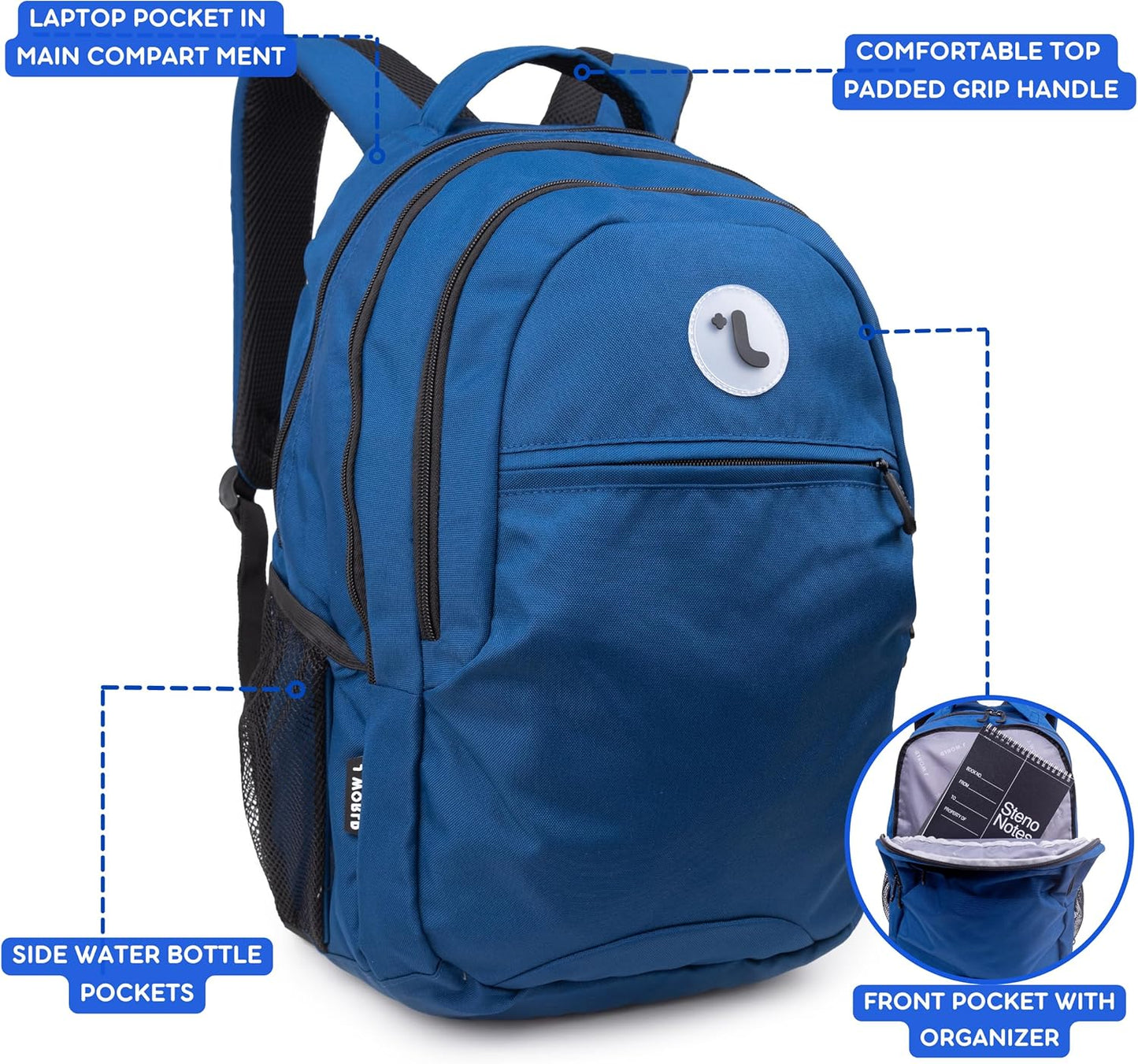 Cornelia Laptop Backpack Navy