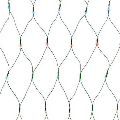 Connect Net Led Lgts 160 Multi