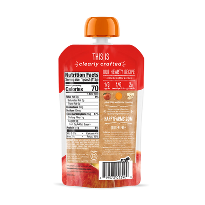OHB CC Apple SwtPot & Granola 4oz Pch Stg2 6mths+
