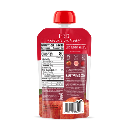 OHB CC App Guava Beet 4oz Pch Stg2 6mth+