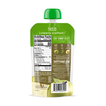 OHB CC App Kale Avo 4oz Pch Stg2 6mths+