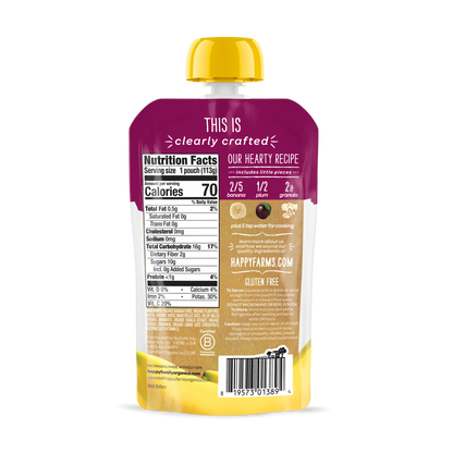 OHB CC Ban Plum Gran 4oz Pch Stg2 6mths+