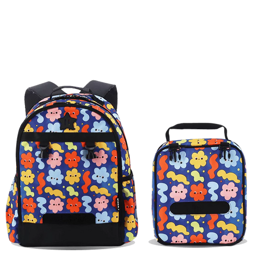 J World Duet Backpack+Lunch Bags Set Cloud 16in