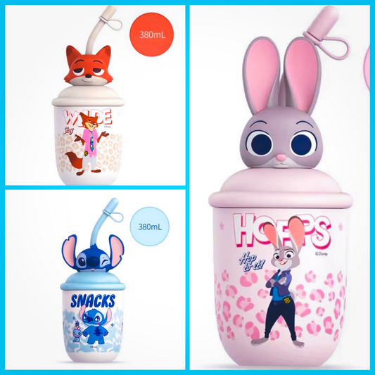Kids Character Tumbler 380ml 3 Asst