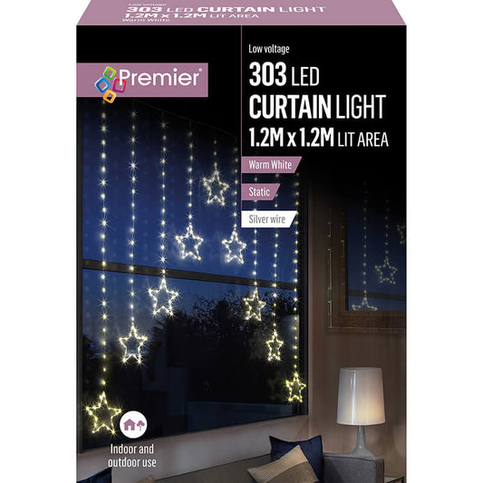 Pren LED Star V Curtain Lights