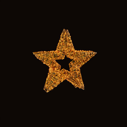 Prem LED Rose Gold Star 60cm