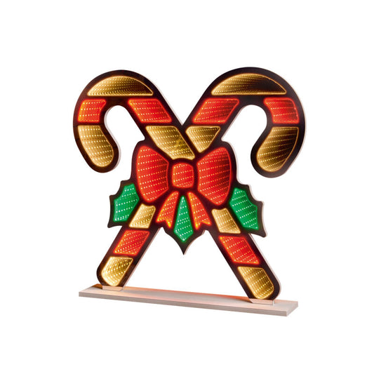 Prem LED Stand Candy Cane 60cm