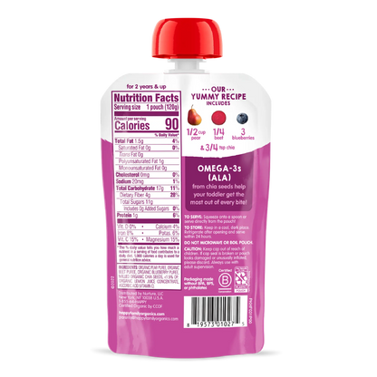 OHT SprFds Pear Beet Bbry 4.22oz Pch Stg4 2yrs+